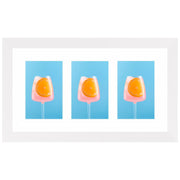 Fika drieluik fotolijst wit