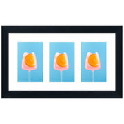 Fika drieluik fotolijst zwart