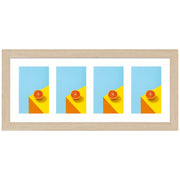 Fika vierluik fotolijst naturel