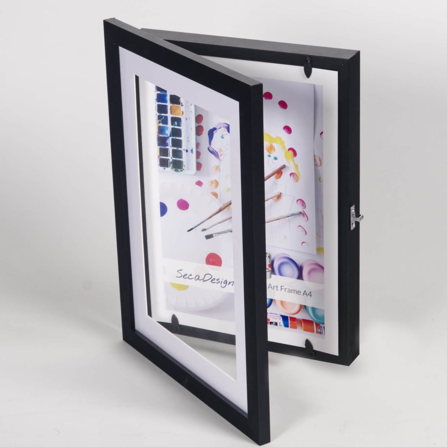 Kindertekeningen fotolijst wit