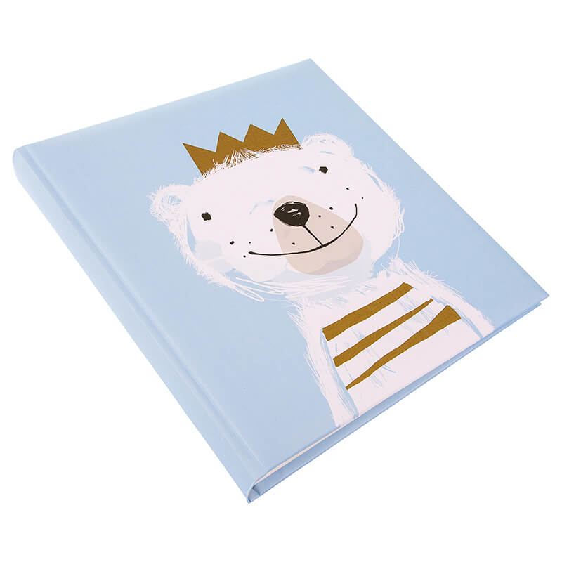 Goldbuch babyalbum Fortuna - blauw - 30x31 cm