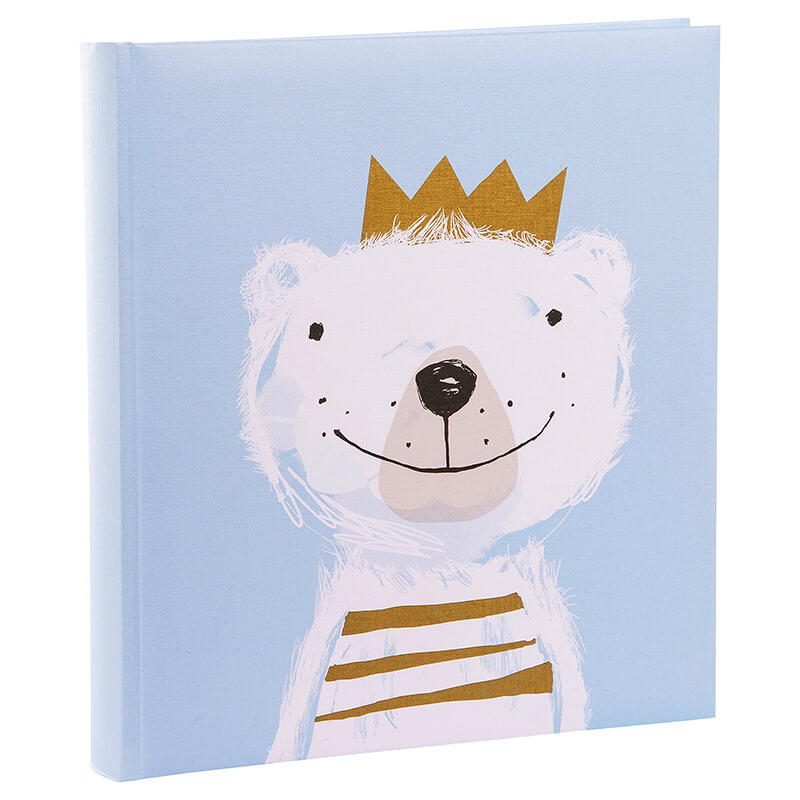 Goldbuch babyalbum Fortuna - blauw - 30x31 cm