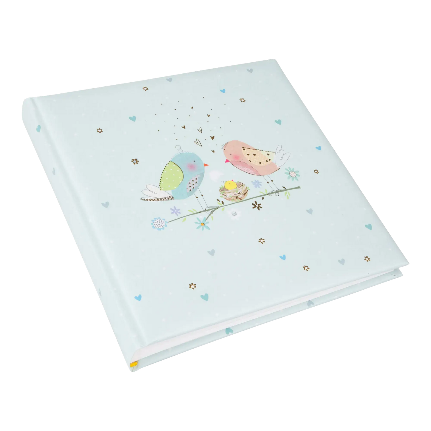 Goldbuch babyalbum Loving Birds - blauw- 25x25cm