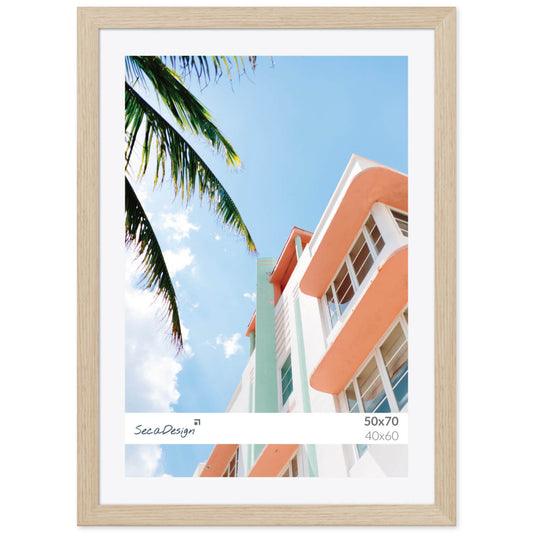 Houten fotolijst Fika naturel hout