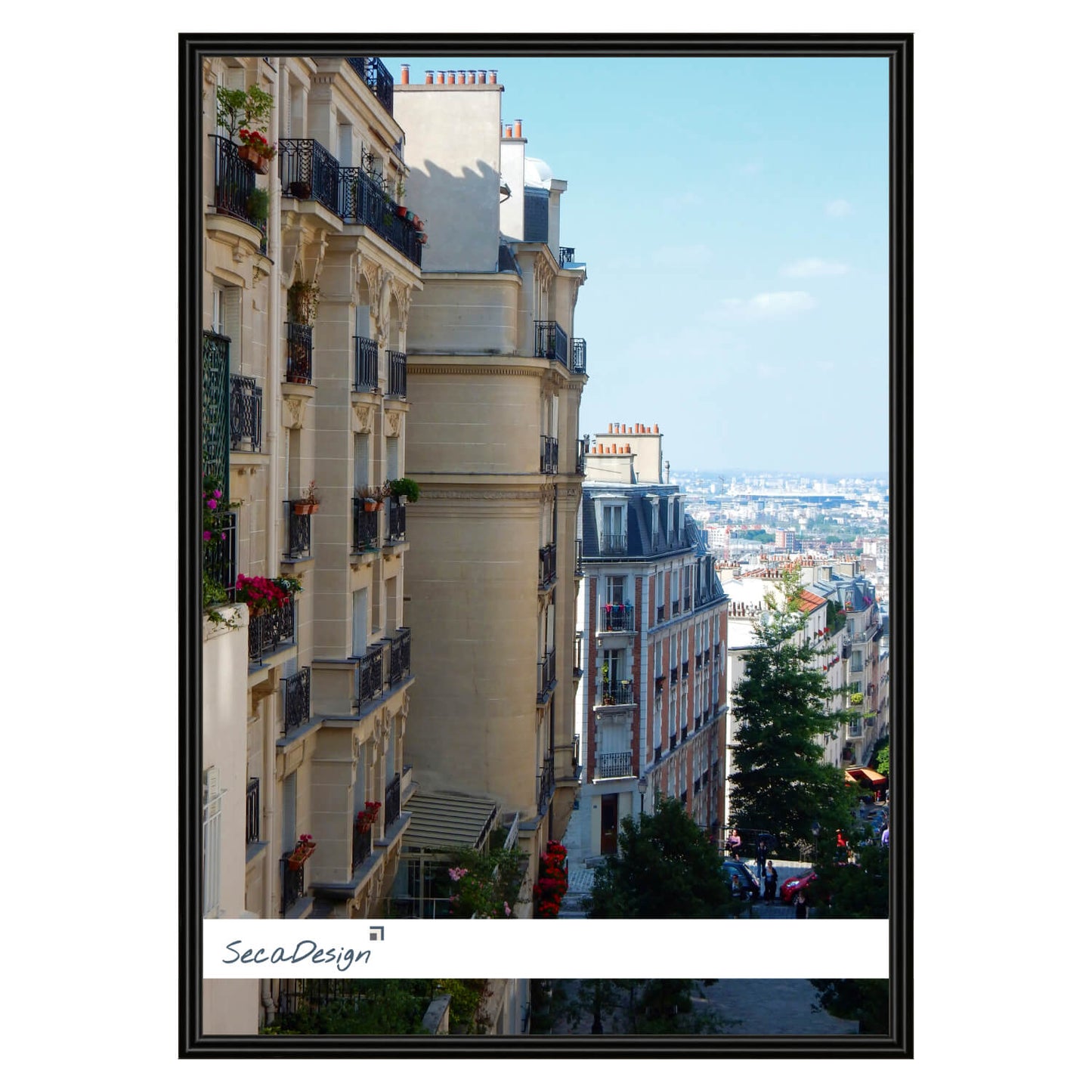 Fotolijst kunststof zwart - Posterlijst
