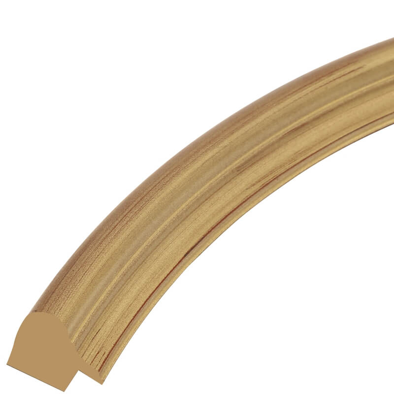 Fotolijst ovaal goud - S100A3