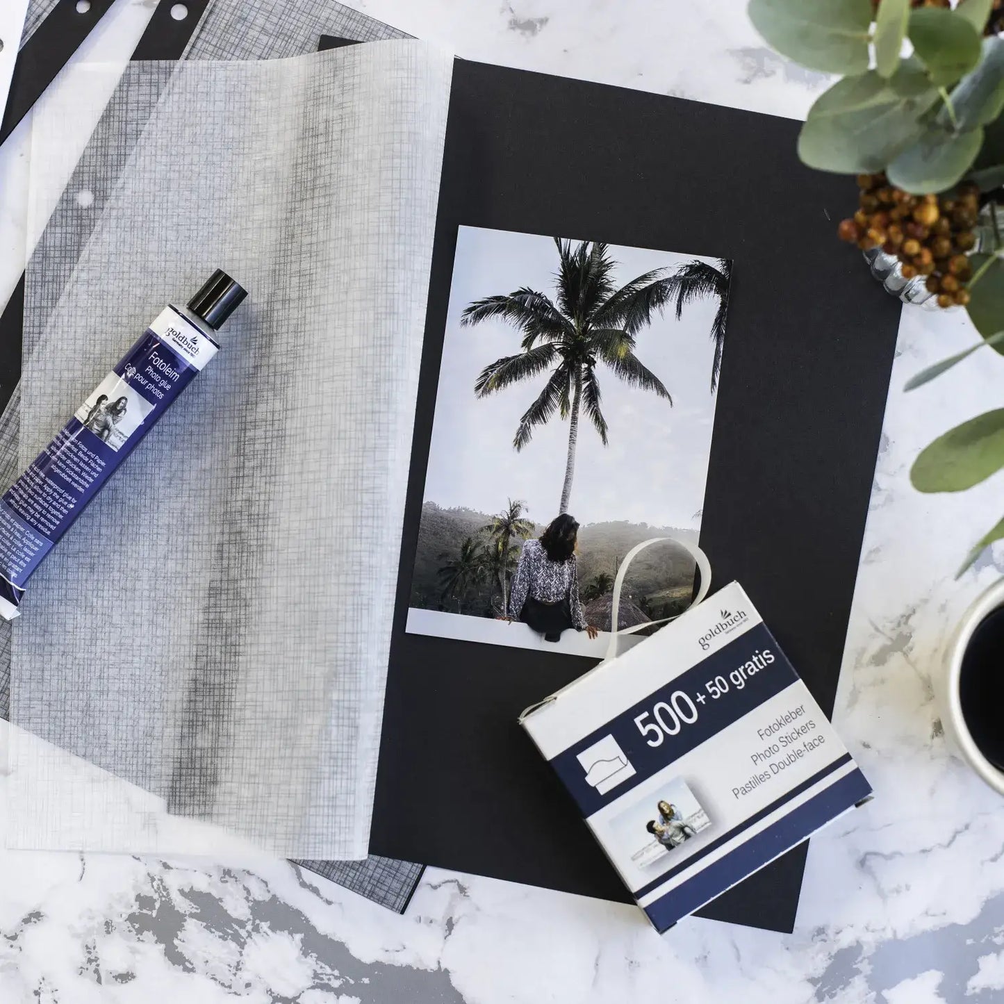 Goldbuch fotoplakkers 1000 stuks