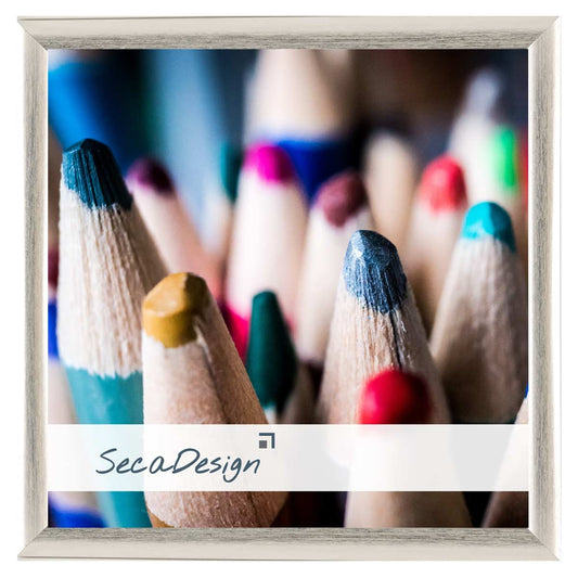 Fotolijst Materia zilver / champagne