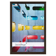 Fotolijst Materia zwart / bruin