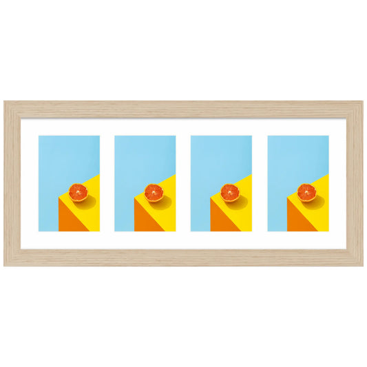 Fika vierluik fotolijst naturel - 10x15 cm