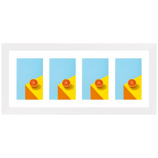 Fika vierluik fotolijst wit - 10x15 cm