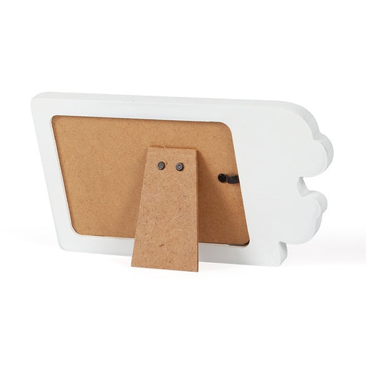 Fotolijst met dieren 10x15 - wit - model 331