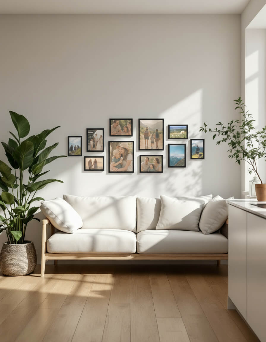 SecaDesign - Set 10 fotolijsten - Zwart
