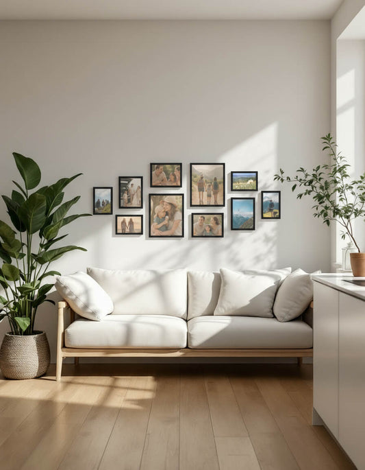 SecaDesign - Set 10 fotolijsten - Zwart