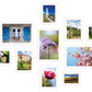 Fotomuur - 12 fotolijsten - SecaDesign Piazza Gallery - wit