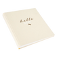 Goldbuch babyalbum Hello Baby - beige - 30x31 cm