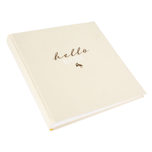 Goldbuch babyalbum Hello Baby - beige - 30x31 cm