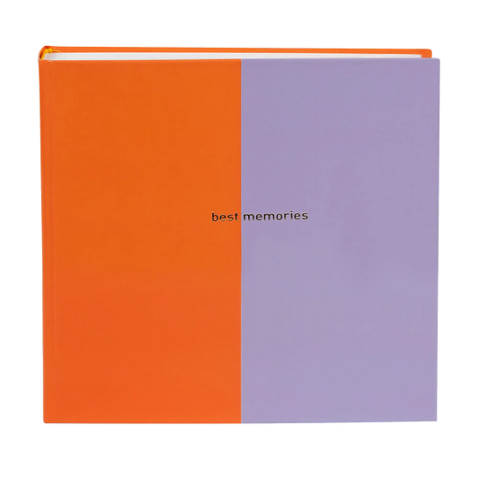 Goldbuch Plakboek Coloration - Oranje / Lila - 30x31 cm