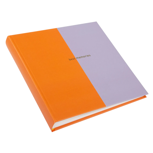 Goldbuch Plakboek Coloration - Oranje / Lila - 30x31 cm