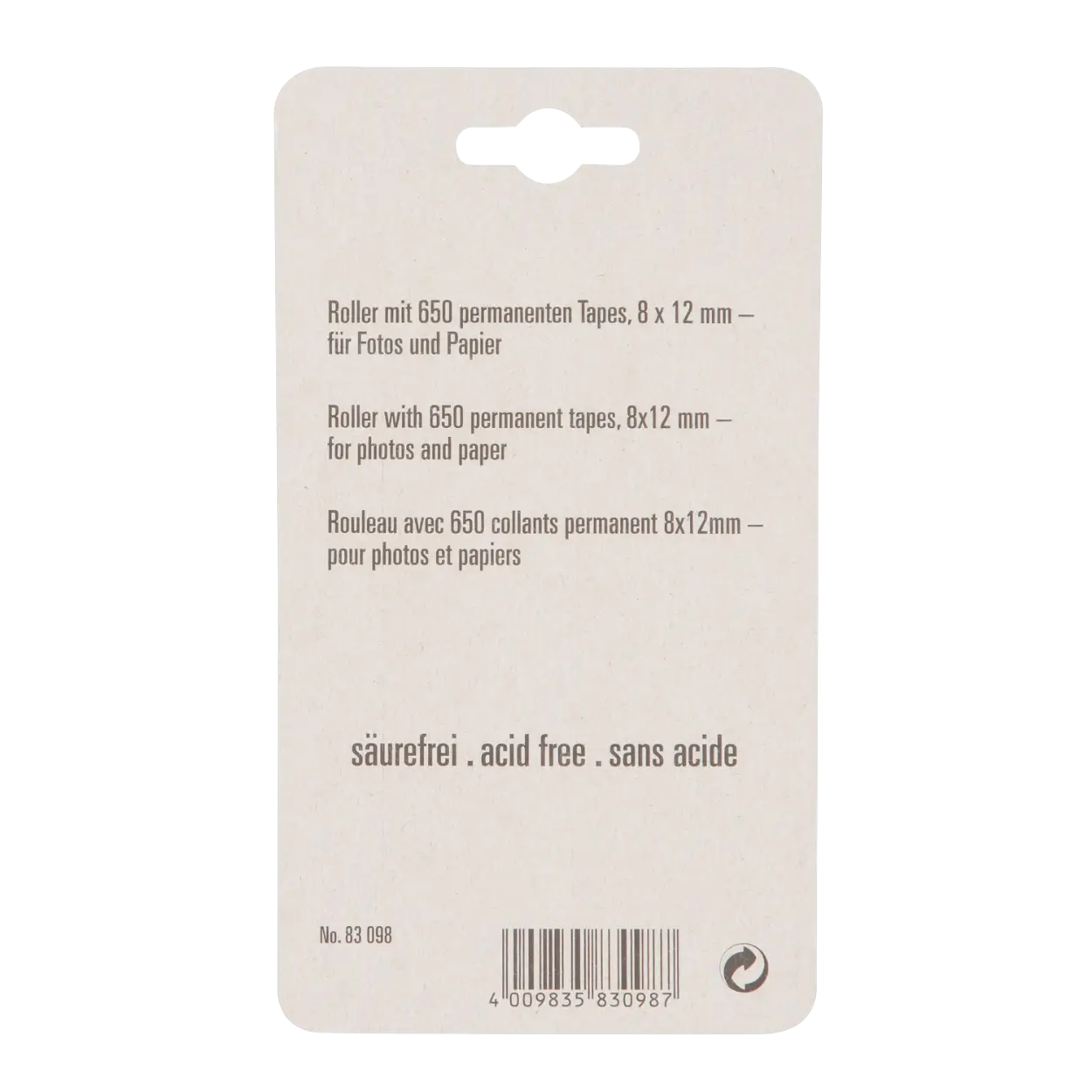 Goldbuch fotoplakkers taperunner - 650 stuks