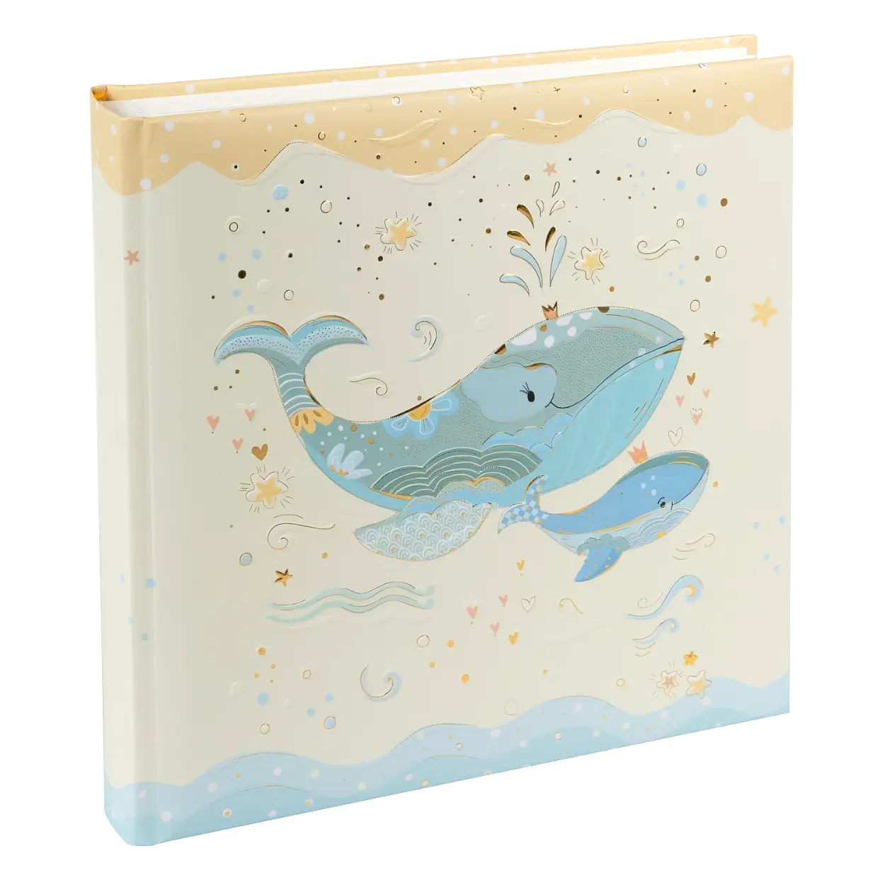 Goldbuch kinderalbum Blue Whale - 25x25cm