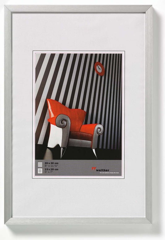 Aluminium fotolijst - Chair – zilver - 10x15 cm