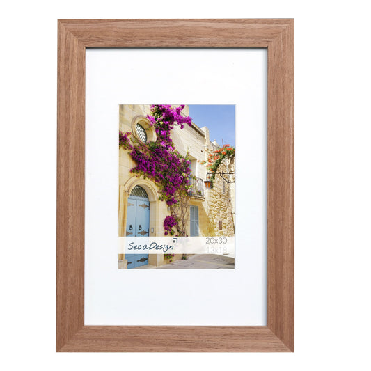 Houten fotolijst Fino bruin - 10x15 cm