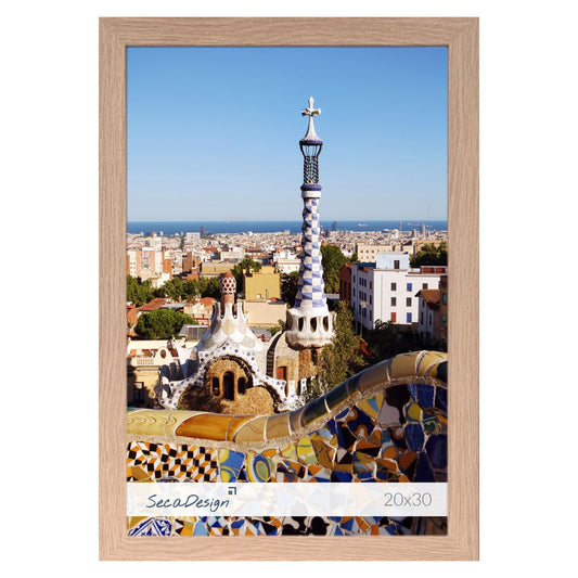 Houten fotolijst Anima essenhout kleur - 30x40 cm
