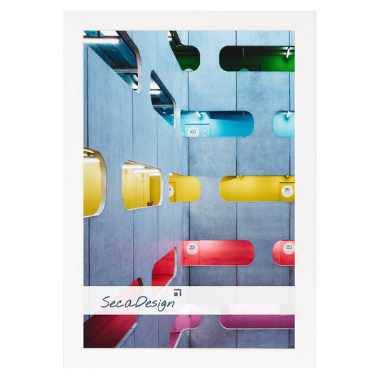 Houten fotolijst Essenza wit - 10x15 cm