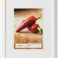 Houten fotolijst - Peppers – poolwit