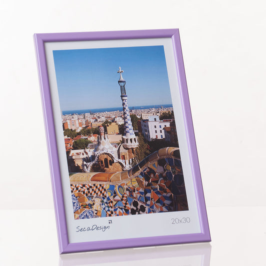 Kunststof fotolijst - Iris lila