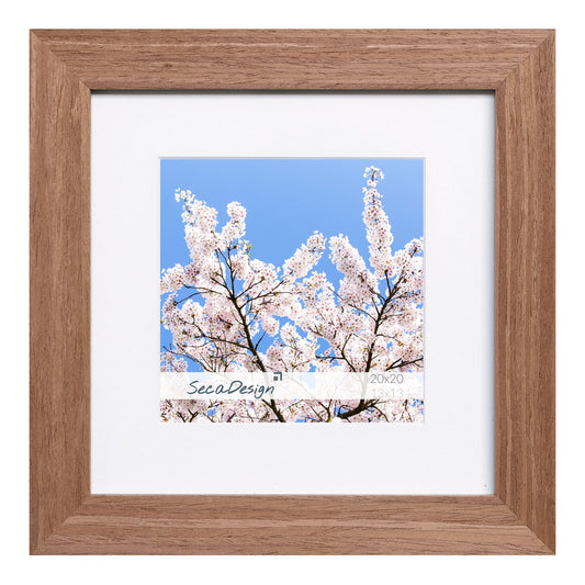 Houten fotolijst Fino bruin