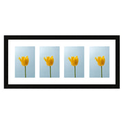 Fotolijst Anima - vierluik 10x15 cm - zwart